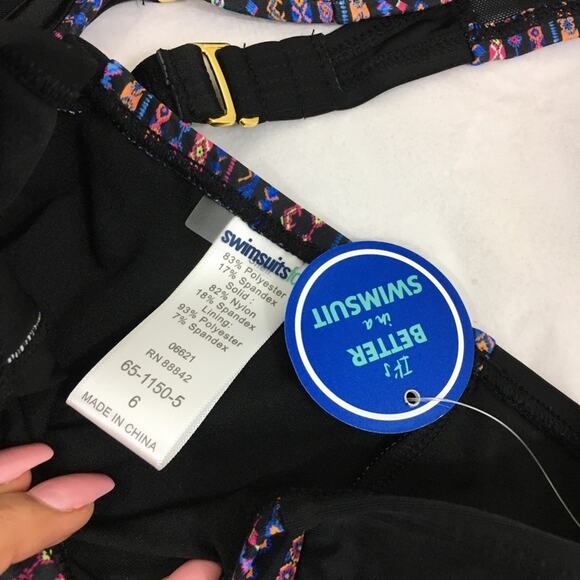 NWT Swimsuits for All Madame Jai swimsuit set - Picture 7 of 7